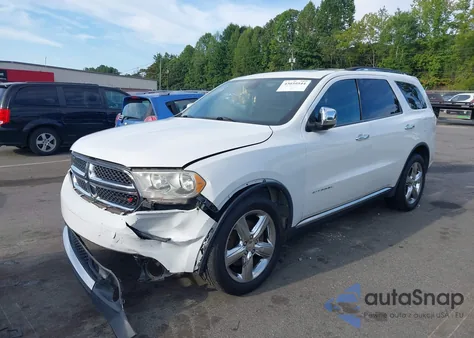 2013 Dodge Durango Citadel z USA, uszkodzony, nr VIN 1C4SDJET9DC561758
